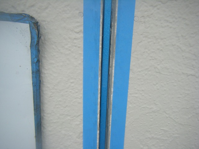 既存シーリング撤去後　アップ